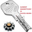Wkładka EVVA AKURA 44 -Magnes -Modułowa -Zębatka