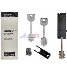 Wkładka MIA Dierre 3130 - 2 klucze 92mm +1składany